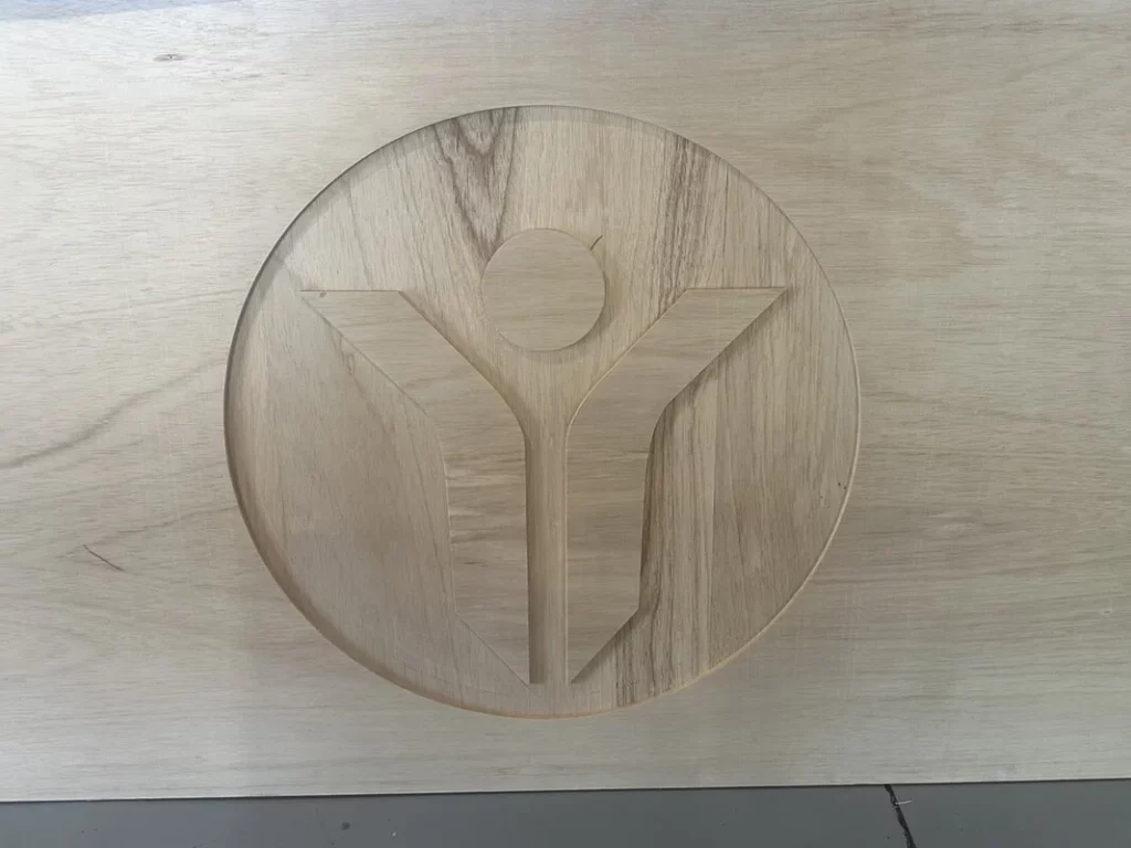 Timber sustainable signage